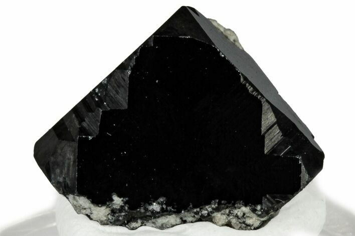 Lustrous Black Bixbyite Crystal - Utah #309326